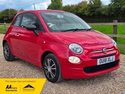 Red Used 2018 Fiat 500 Pop Hatchback | £4,399 (Fair price)