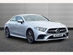 Silver Used 2019 Mercedes CLS350 AMG line Coupe | £23,990 (Good price)