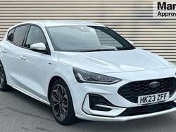 White Used 2023 Ford Focus ST-Line X Hatchback | £17,950 (Fair price)