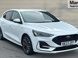 White Used 2023 Ford Focus ST-Line X Hatchback | £17,950 (Fair price)