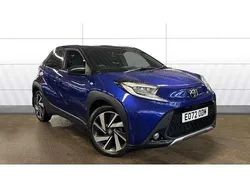 Blue Used 2022 Toyota Aygo Hatchback | £13,752 (Fair price)