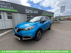 Blue/black Used 2016 Renault Captur Dynamique SUV | £7,450 (Fair price)