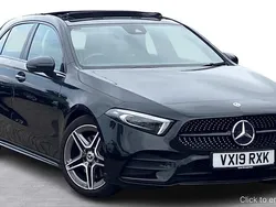 Black Used 2019 Mercedes A220 AMG Line Premium Plus Hatchback | £18,995 (Fair price)