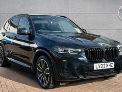 Black Used 2022 BMW X3 M Sport SUV | £36,388 (Fair price)
