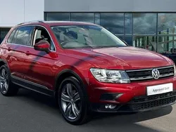 Ruby red Used 2019 VW Tiguan Match SUV | £20,897 (Super price)