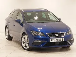 Blue Used 2019 Seat Leon FR Estate | £13,298 (A bit pricey)
