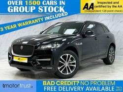 Black Used 2017 Jaguar F-Pace R-Sport SUV | £12,295 (Good price)
