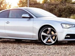 Silver Used 2014 Audi A5 Black Edition Coupe | £9,990 (Good price)