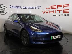 Blue Used 2020 Tesla Model 3 Standard Range Plus Sedan | £14,988 (Fair price)