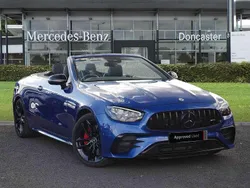 Blue Used 2023 Mercedes E53 AMG Premium Plus Cabriolet | £54,990 (Expensive)