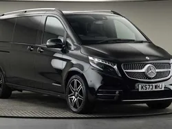 Black Used 2023 Mercedes V300 AMG line MPV | £64,350 (Fair price)