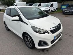 White Used 2015 Peugeot 108 Allure Hatchback | £4,499 (Fair price)