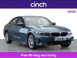 Blue Used 2020 BMW 330e Sport Line Sedan | £19,449 (Fair price)