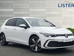 Pure white Used 2024 VW Golf VIII GTE Hatchback | £29,999 (Expensive)