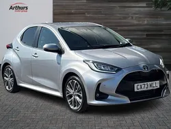 Silver Used 2023 Toyota Yaris Hybrid Hatchback | £20,290 (A bit pricey)