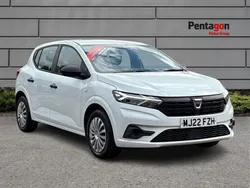 White Used 2022 Dacia Sandero Essentiel Hatchback | £7,950 (Good price)