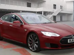 Red Used 2016 Tesla Model S Performance Sedan | £14,990 (Fair price)
