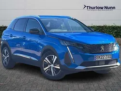 Blue Used 2022 Peugeot 3008 Allure Premium SUV | £19,549 (Fair price)