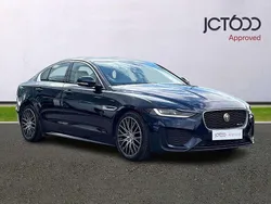 Blue Used 2020 Jaguar XE R-Dynamic Sedan | £17,519 (Fair price)