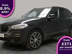 Black Used 2020 BMW X3 M Sport SUV | £24,297 (Fair price)