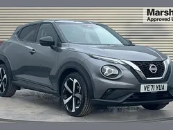 Grey Used 2022 Nissan Juke Tekna SUV | £12,881 (Fair price)