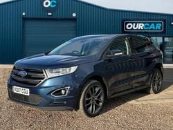 Blue Used 2017 Ford Edge Sport SUV | £12,290 (Fair price)
