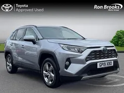 Silver Used 2019 Toyota RAV4 Hybrid Design SUV | £21,465 (Good price)