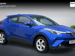 Blue Used 2018 Toyota C-HR SUV | £12,324 (Fair price)