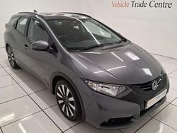 Grey Used 2014 Honda Civic SE Plus Estate | £9,995 (Good price)