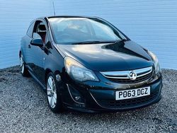 Black Used 2013 Vauxhall Corsa SRi Hatchback | £2,195 (Fair price)