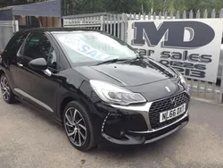 Black Used 2016 DS Automobiles DS3 Prestige Hatchback | £4,975 (Good price)