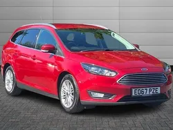 Red Used 2017 Ford Focus Zetec Estate | £7,800 (Good price)