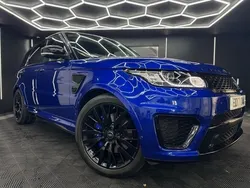Blue Used 2017 Land Rover Range Rover Sport SVR SUV | £39,995 (A bit pricey)