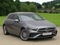 Mountain grey metallic Used 2024 Mercedes A250 AMG Line Premium Plus Hatchback | £31,800