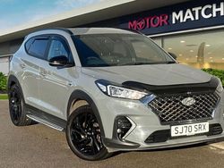 Grey Used 2020 Hyundai Tucson N Line SUV | £15,490 (A bit pricey)