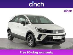 White Used 2022 Vauxhall Crossland Design Edition SUV | £12,199 (Fair price)
