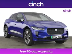 Blue Used 2022 Jaguar I-Pace SUV | £19,399 (Fair price)