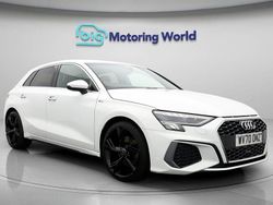 White Used 2020 Audi A3 S-Line Hatchback | £18,000 (Fair price)