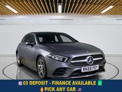 Grey Used 2019 Mercedes A180 AMG line Hatchback | £15,849 (Fair price)