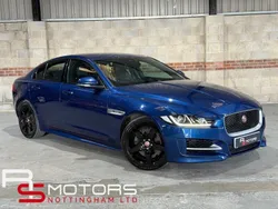Blue Used 2015 Jaguar XE R-Sport Sedan | £9,490 (Fair price)