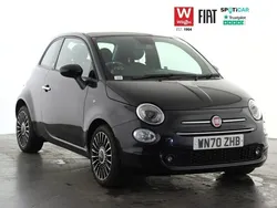 Black Used 2020 Fiat 500 Launch Edition Hatchback | £9,995 (Fair price)