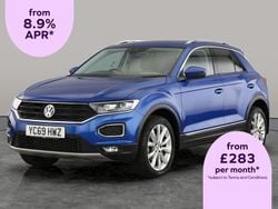 Blue Used 2019 VW T-Roc SEL SUV | £19,294 (Fair price)