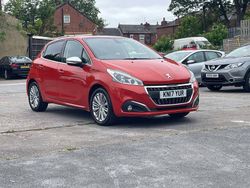 Orange Used 2017 Peugeot 208 Allure Hatchback | £4,100 (Fair price)
