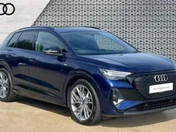 Blue Used 2023 Audi Q4 e-tron Comfort SUV | £34,829 (Fair price)