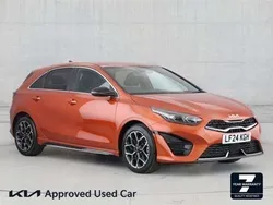 Orange Used 2024 Kia Ceed GT-Line Hatchback | £18,995 (Fair price)