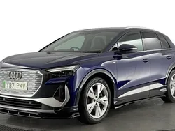 Blue Used 2022 Audi Q4 e-tron S-Line SUV | £21,920 (Super price)