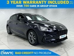 Black Used 2019 Ford Focus ST-Line Hatchback | £8,595 (Fair price)