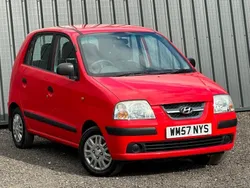 Red Used 2008 Hyundai Atos Hatchback | £1,445 (Fair price)