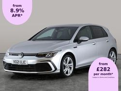 Silver Used 2021 VW Golf VIII R-line Hatchback | £19,094 (Fair price)
