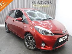Red Used 2014 Toyota Yaris Trend Hatchback | £10,990